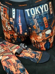 loic henry boxer et chaussette tokyo